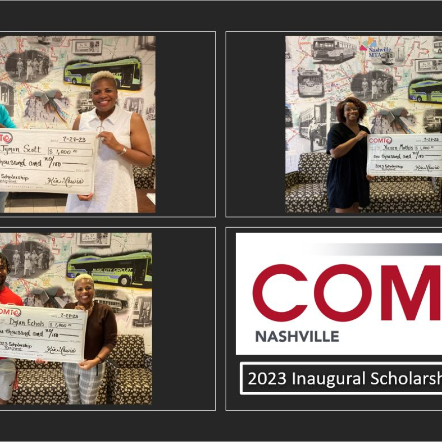 COMTO Nashville Awards 2023 Inaugural Scholarships